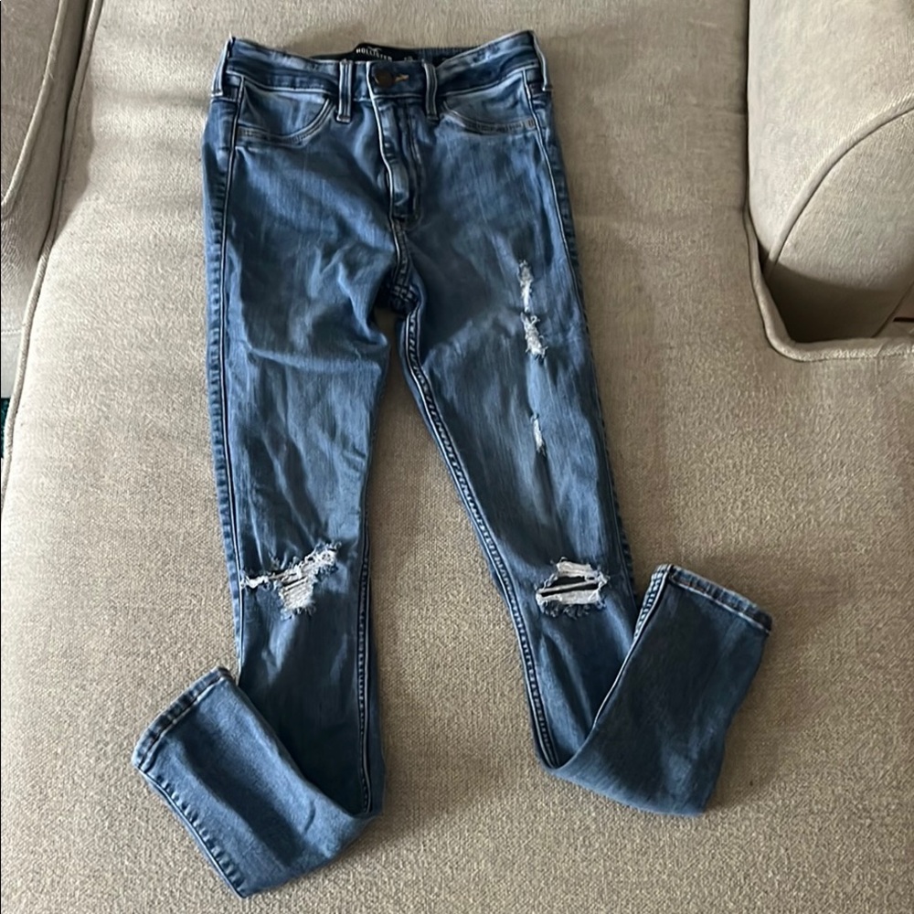 Hollister High-Rise Crop Jean Legging